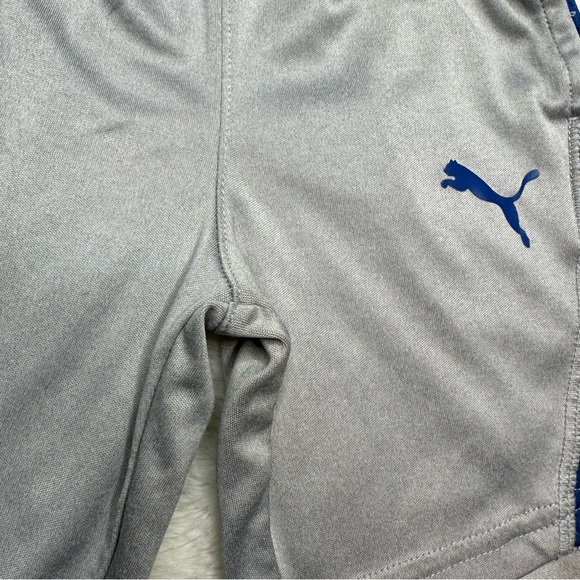 Puma shorts Grey & Blue Size 4T - Picture 3 of 16